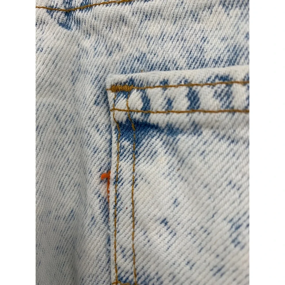 Vintage Levis 550 Jeans Mens 36x30 Acid Wash Orange Tab Relaxed 90s Distressed